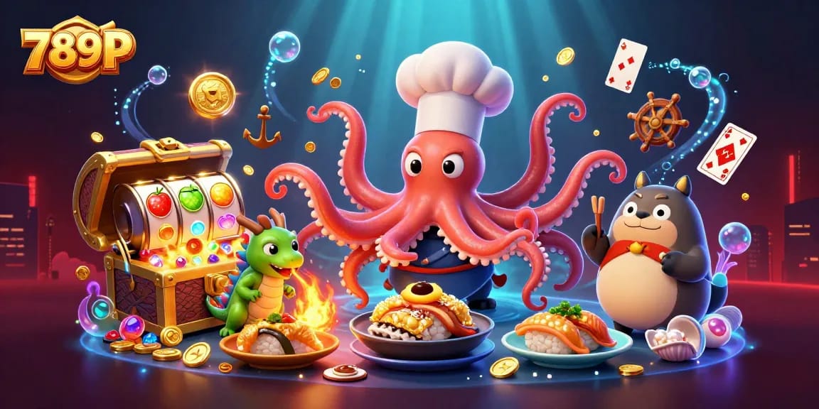 Engage thrilling gameplay with 789P's dynamic casino experience featuring vibrant characters and slot elements.
