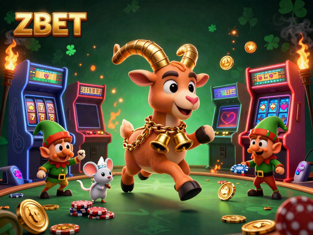 Experience thrilling gameplay at ZBET with a festive holiday-horror casino featuring engaging characters.