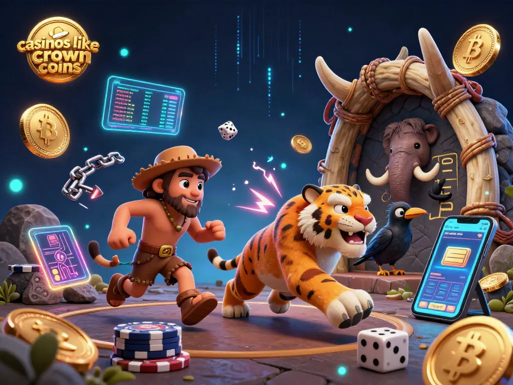 Engage with casinos like crown coins through vibrant gameplay, showcasing immersive casino activities and digital interfaces.