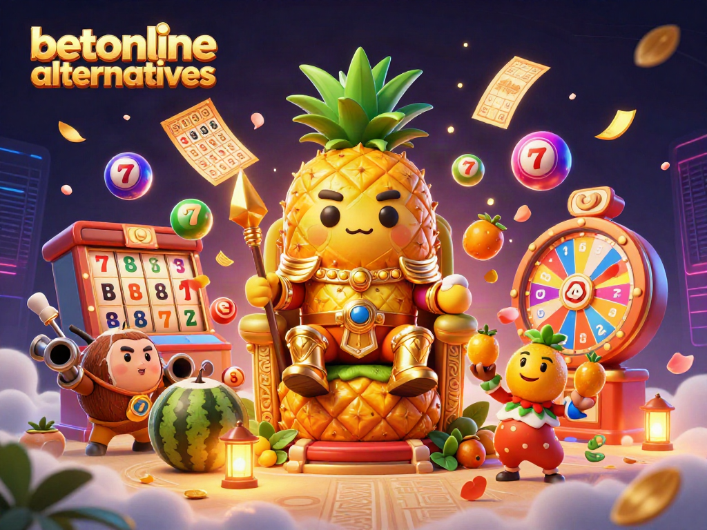 Experience the thrill of betting with amazing betonline alternatives amid vibrant casino elements.