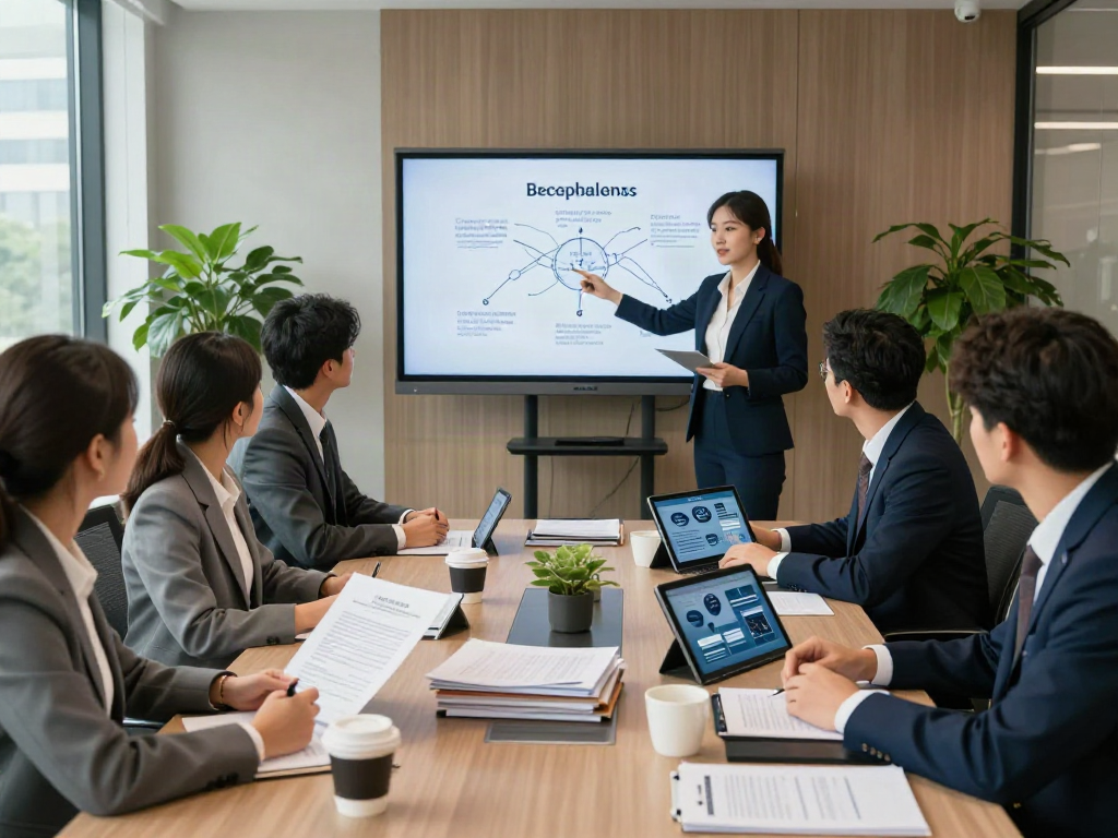 Lead Roedl legal team collaborating in a modern office environment
