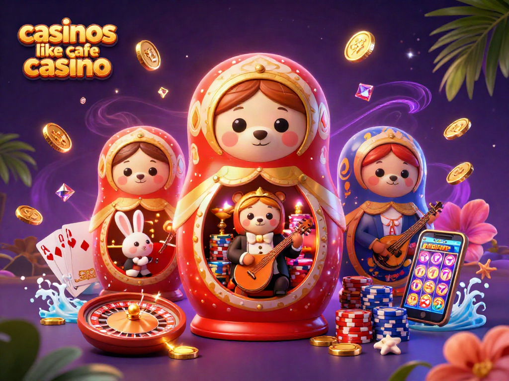 Experience adventure and wins with casinos like cafe casino featuring vibrant gaming elements.