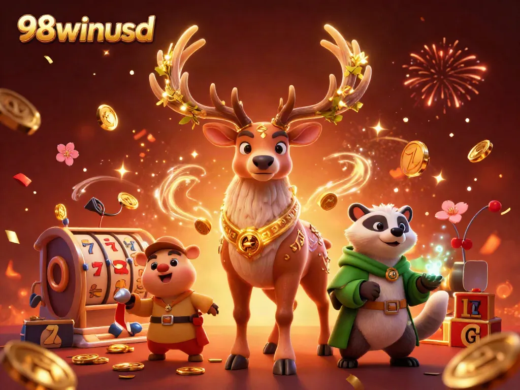 Experience vibrant gameplay at 98winusd with immersive casino elements in a magical setting.
