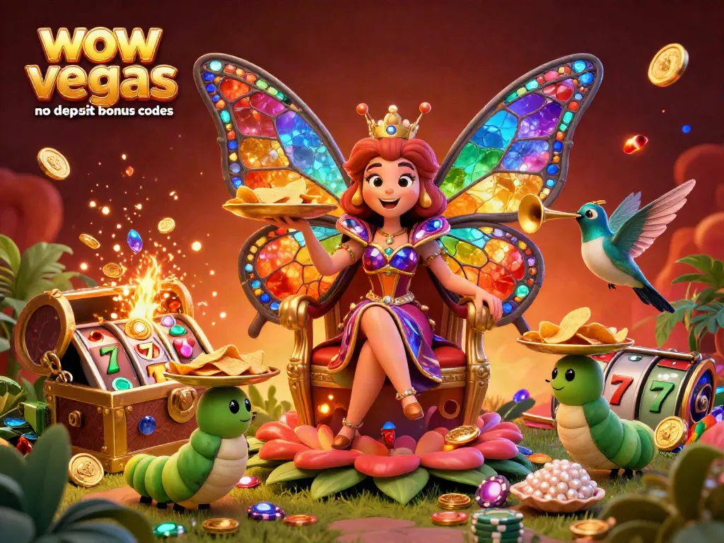 Win big with wow vegas no deposit bonus codes while enjoying vibrant casino-themed imagery.