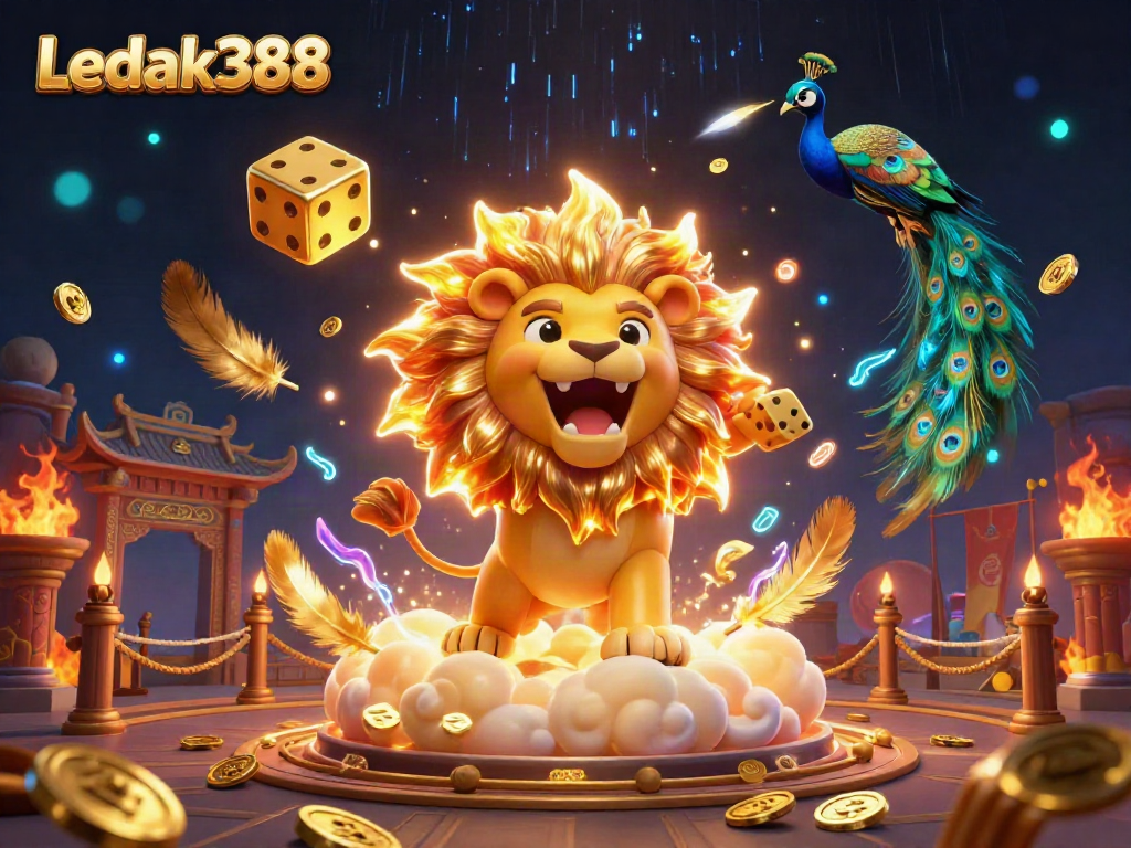 Experience thrilling gameplay with Ledak388's vibrant casino action and stunning visuals.