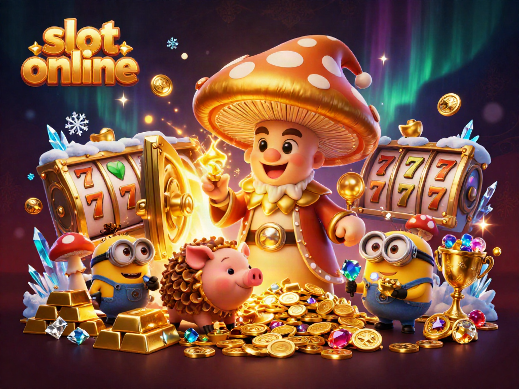 Engage in thrilling slot online excitement with a wizard, truffle pig, and sparkling treasures.