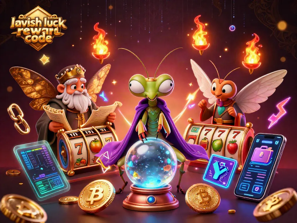 Spin the reels and unlock bonuses with lavish luck reward code in an enchanting casino scene.