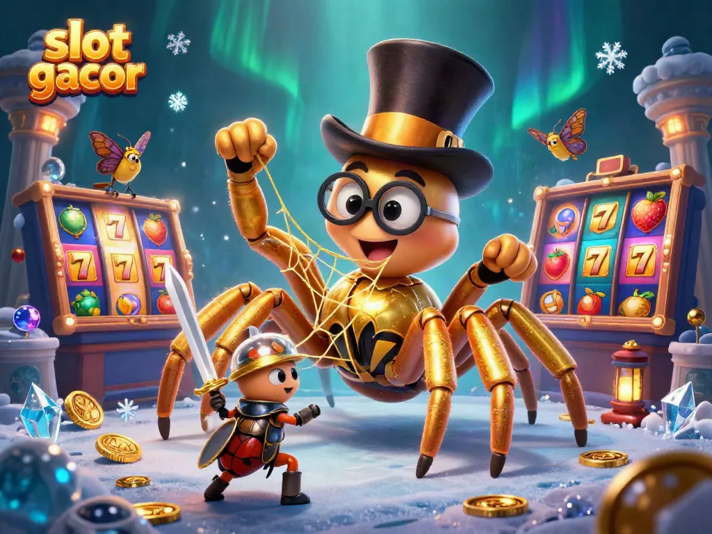 Experience thrilling slot gacor action with vibrant characters and games in a captivating casino setting.