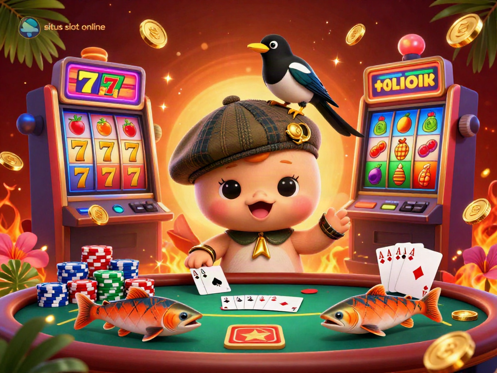 Menghadirkan pengalaman bermain dengan situs slot online yang penuh warna dan animasi menarik.